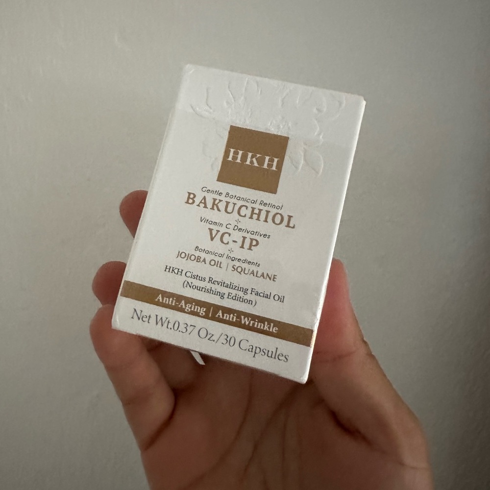 Bakuchiol Anti-Aging Serum with Vitamin C - White and Brown